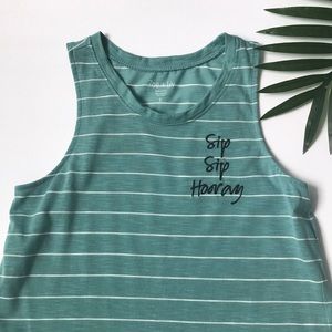 Zoe + Liv Sip Sip Horay Tank